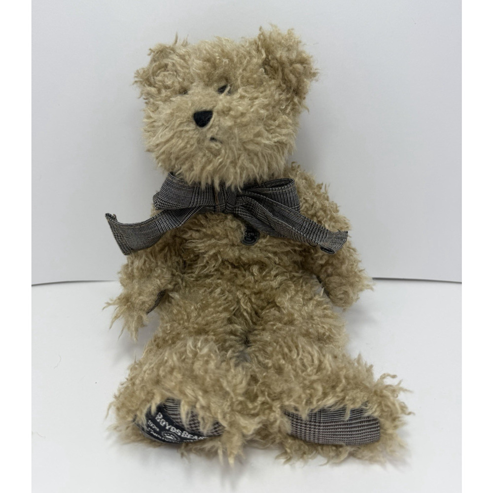 Boyds Bear Vintage Head Beans Collection 25th Anniversary Plush Bear